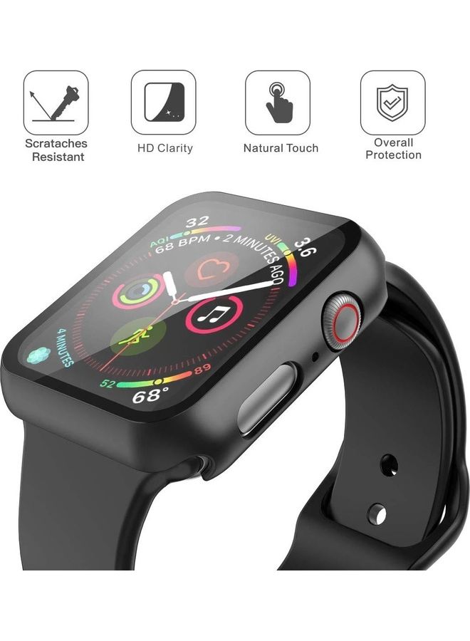 MARGOUN - 2-Pack Screen Protector With Protective Case 45mm For Apple Watch Series 7 45mm Clear - Image 1