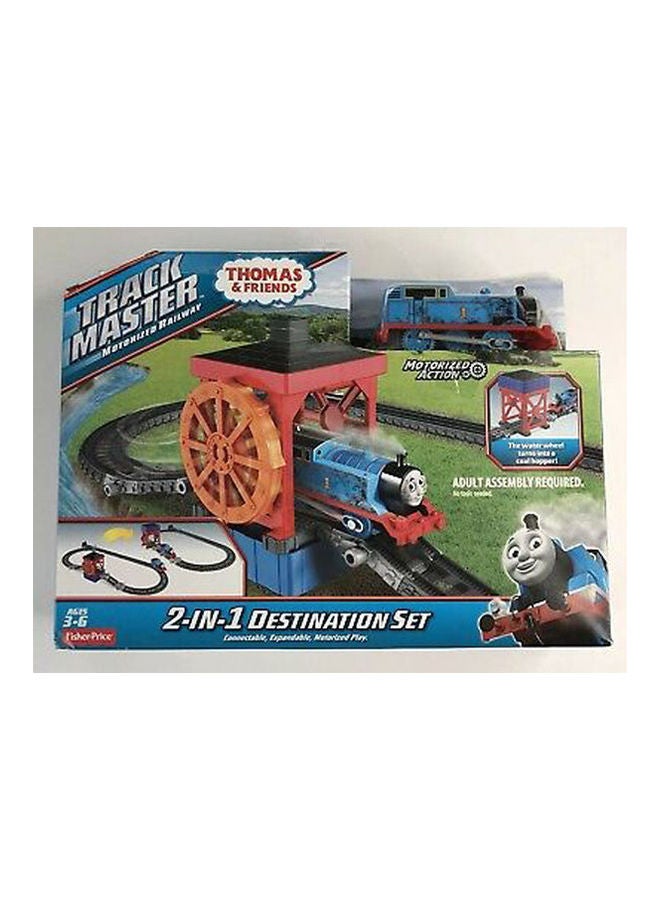 Fisher-Price Trackmaster 2-In-1 Destination Set 38.4 x 73.96 x 18.72cm  - Image 1