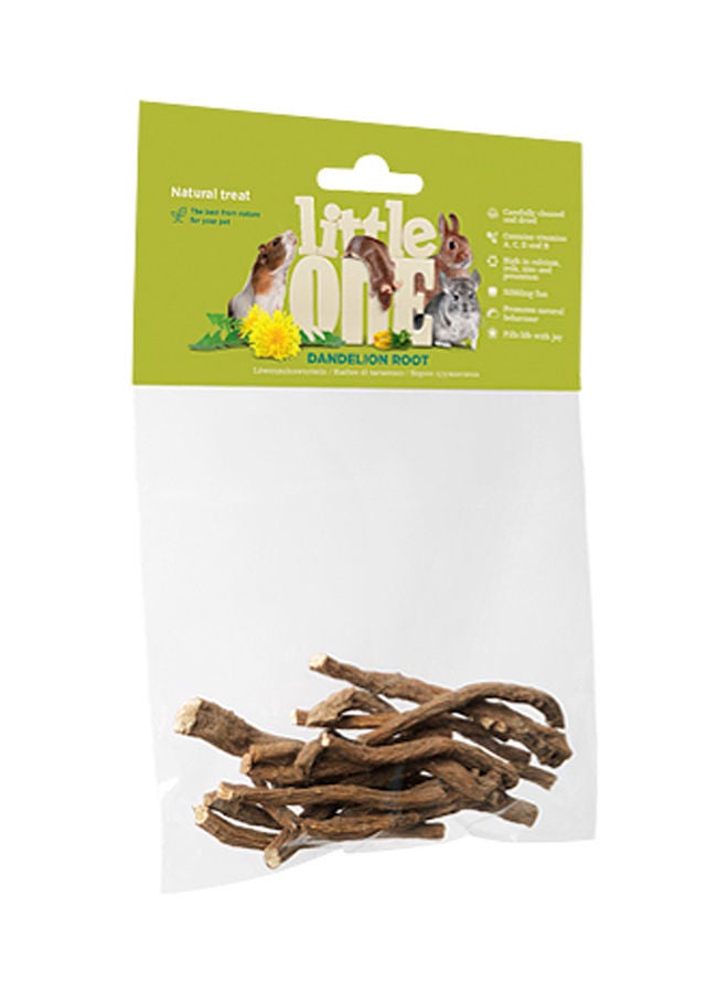 الصغير سناك داندليون الجذر بني. 35جرام