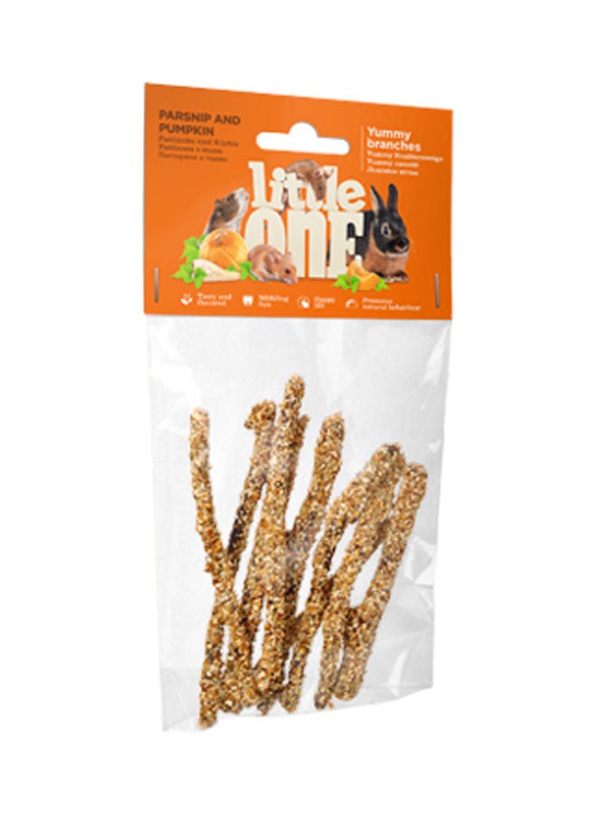 Little one Snack Yummy Branches With Parsnip And Pumpkin Brown 35grams