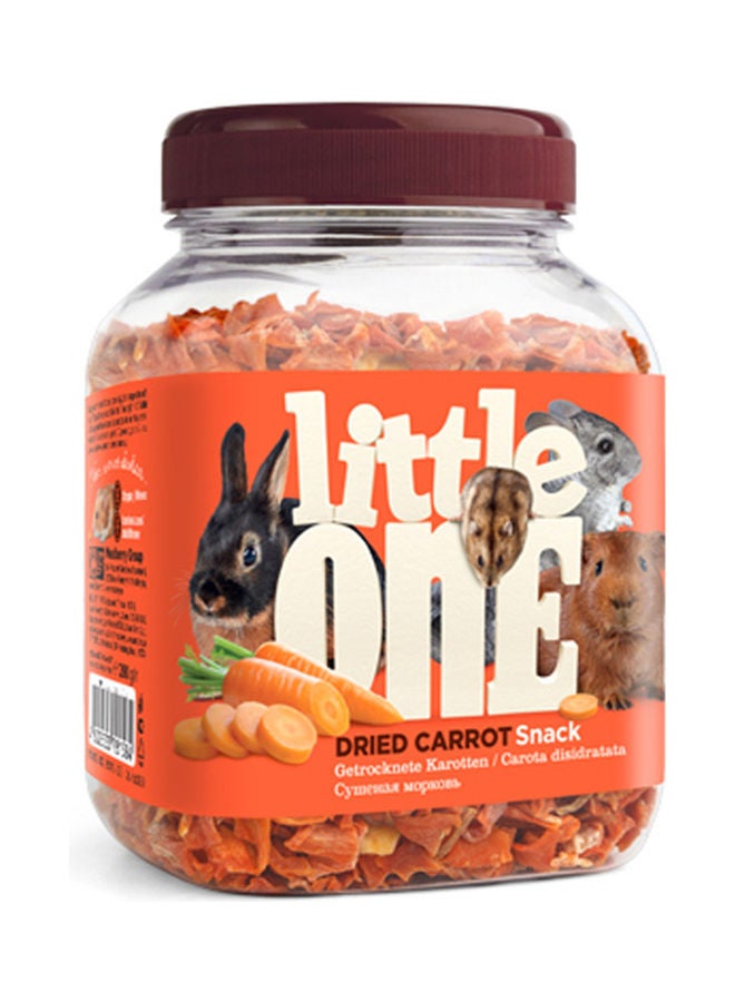 Little one Snack Dried Carrot Brown 200grams