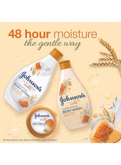 Johnson's Body Wash Vita-Rich, Smoothies, Comforting, Yogurt, Honey And Oats 250ml  - Image 2