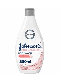 Johnson's JOHNSON’S Body Wash, Anti-Bacterial, Almond Blossom, 250ml  - Image 1
