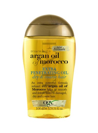 Ogx, Hair Oil, Renewing+ Argan Oil Of Morocco, Extra Penetrating Oil, Dry & Coarse Hair Types - Yellow 100ml - v1639386622/N40922790A_1