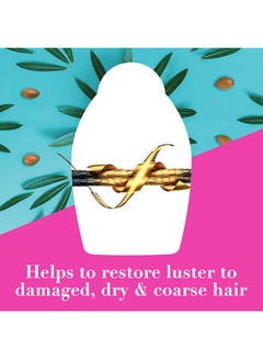 Ogx Ogx, Hair Oil, Renewing+ Argan Oil Of Morocco, Extra Penetrating Oil, Dry & Coarse Hair Types - Yellow 100ml  - Image 4