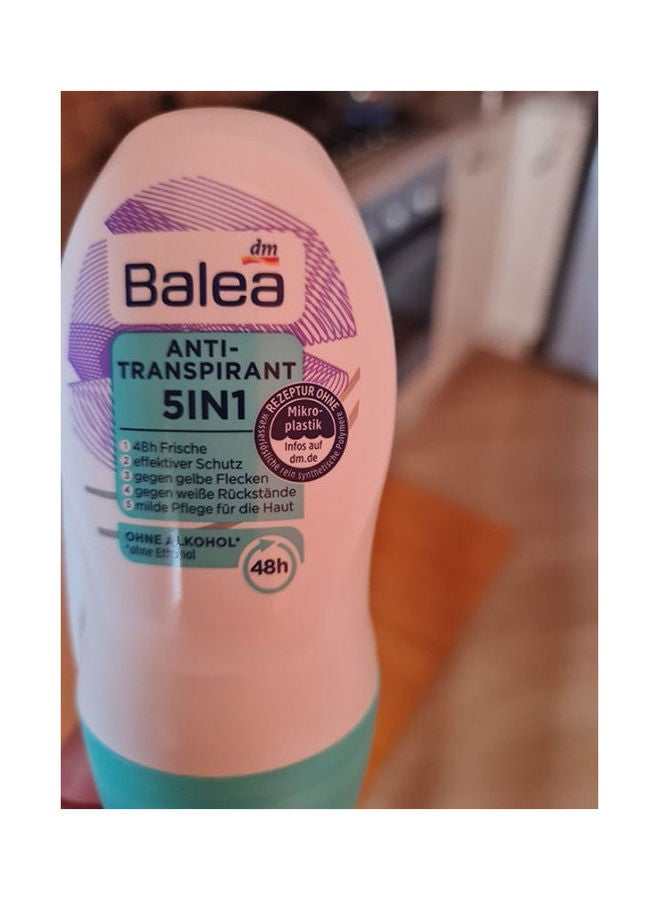 balea Roll 5 In 1 Anti Transpirant Multicolour 50ml