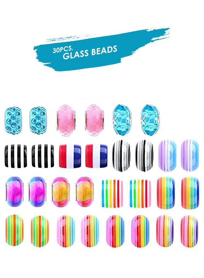AIWANTO - Bracelet Making Kit For Charm Bracelets With Beads - Image 1
