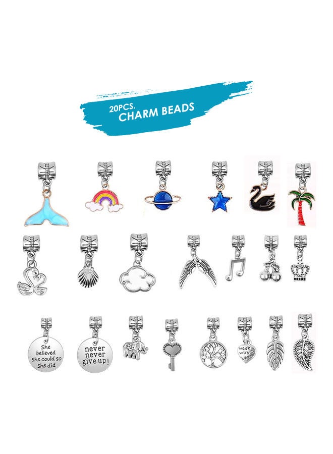 AIWANTO - Bracelet Making Kit For Charm Bracelets With Beads - Image 1