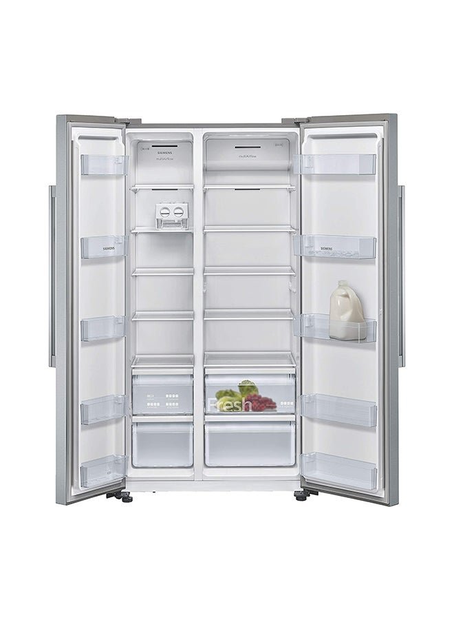 SIEMENS - Side By Side Refrigerator 616 Liters KA93NVL30M Inox - Image 1