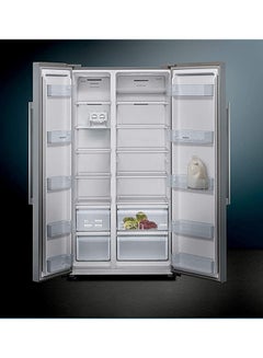 SIEMENS Side By Side Refrigerator 616 Liters KA93NVL30M Inox  - Image 3