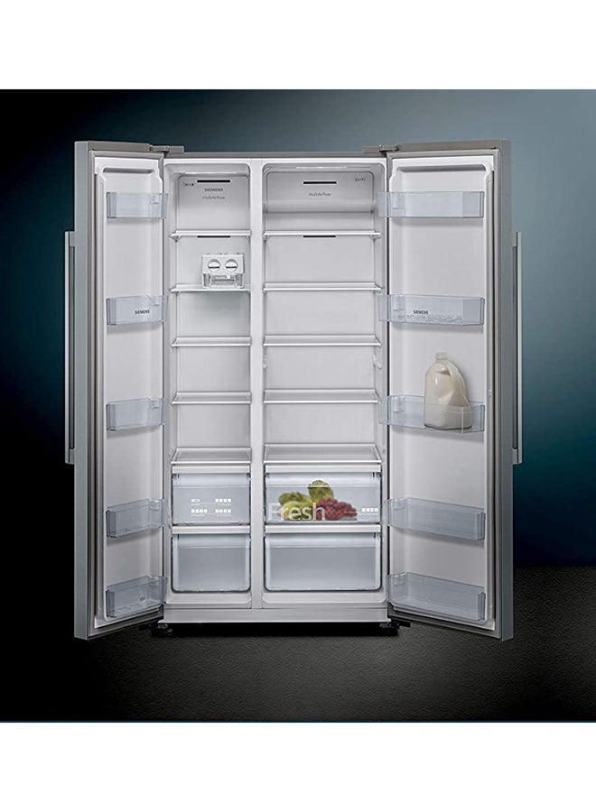 SIEMENS - Side By Side Refrigerator 616 Liters KA93NVL30M Inox - Image 1