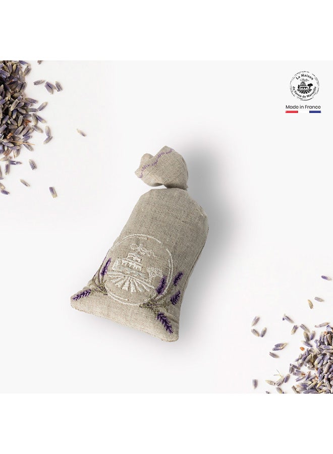 La Maison du Savon de Marseille Small Bag With Lavender Natural Lin Multicolour 30grams  - Image 2