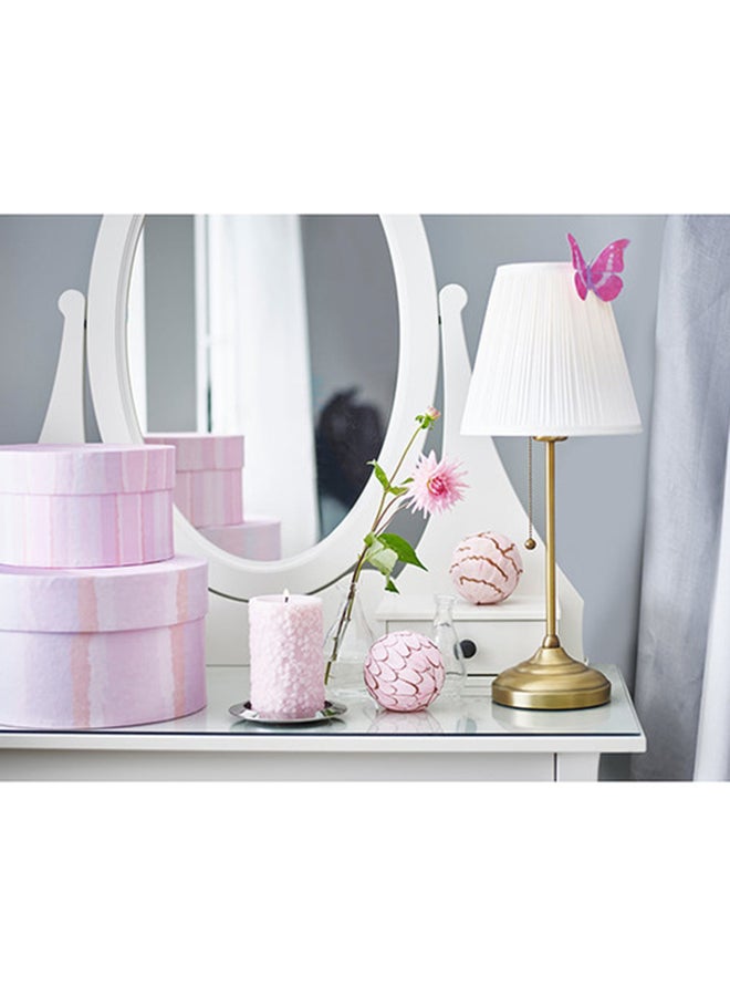 مصباح طاولة أرستيد أبيض/ذهبي - Image 5