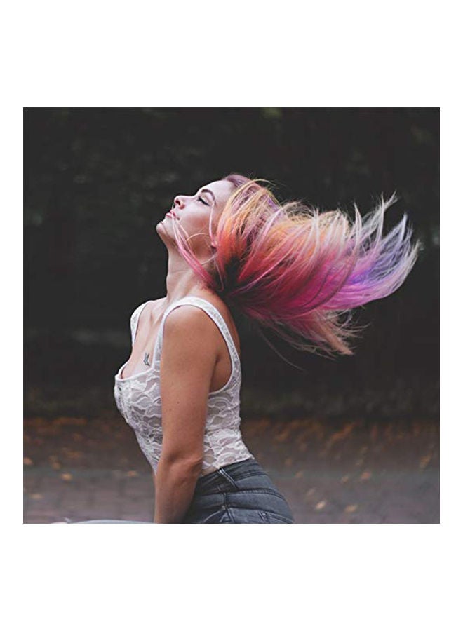 24-Piece Fashion Wig Set Multicolour 55x3cm - Image 5