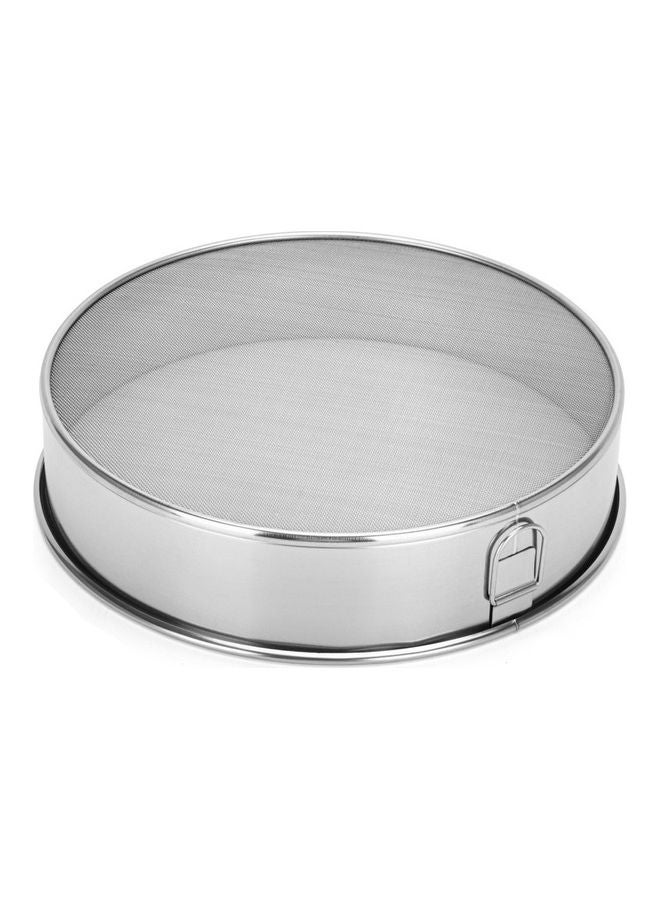 Fissman Steel Flour Sifter Silver 24cm - Image 3