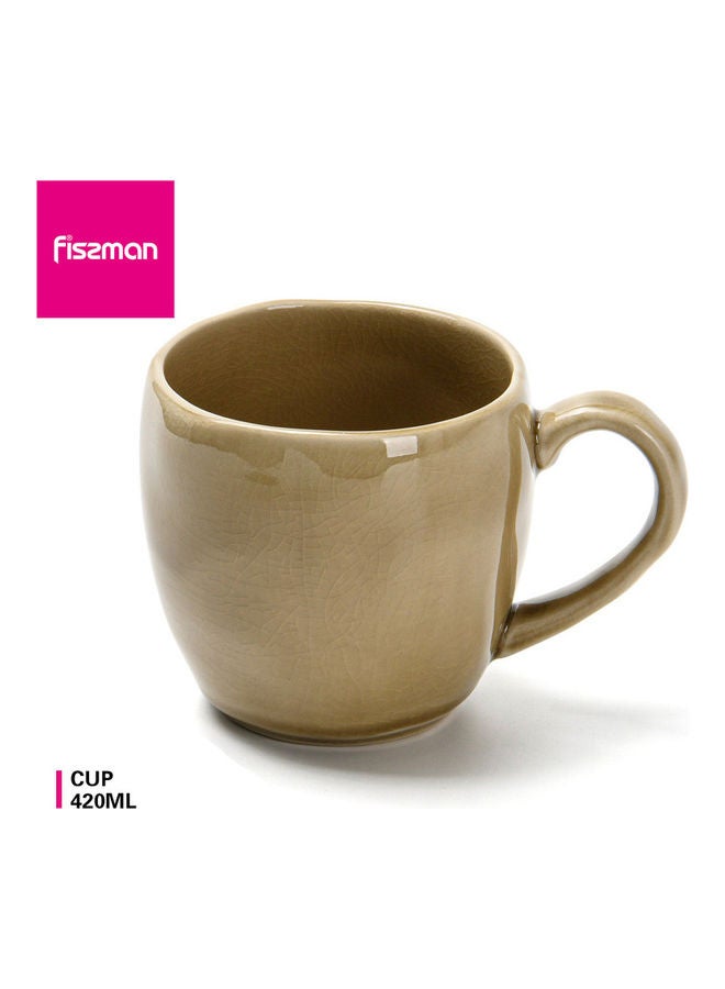 فيسمان مج من السيراميك بني 420ملليلتر - Image 2