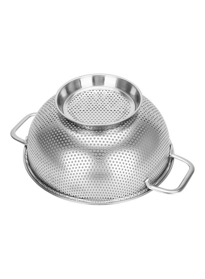 Fissman Steel Colander Silver 22cm - Image 4
