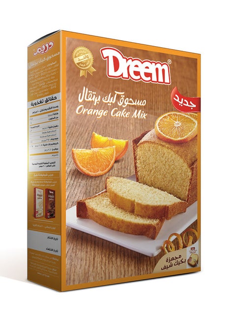Orange Cake Mix 400grams