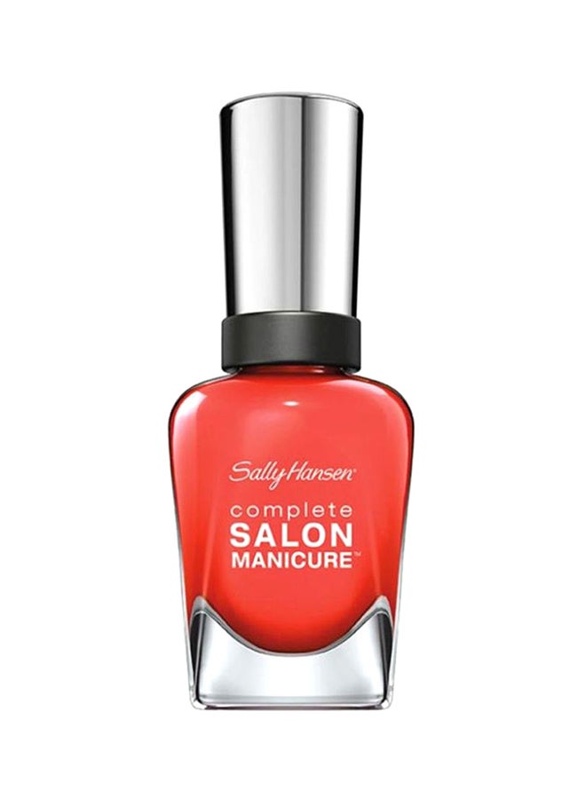 Sally Hansen - Complete Salon Manicure Vibrant Orange-Red Nail Polish Kook A Mango - Image 1