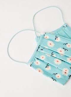 ONLY Leopard Print Face Mask Aqua Foam  - Image 3
