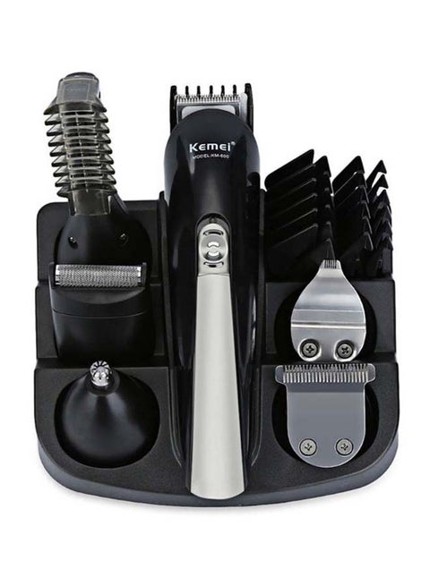 KM-600 11-In-1 Super Grooming kit Black/Silver