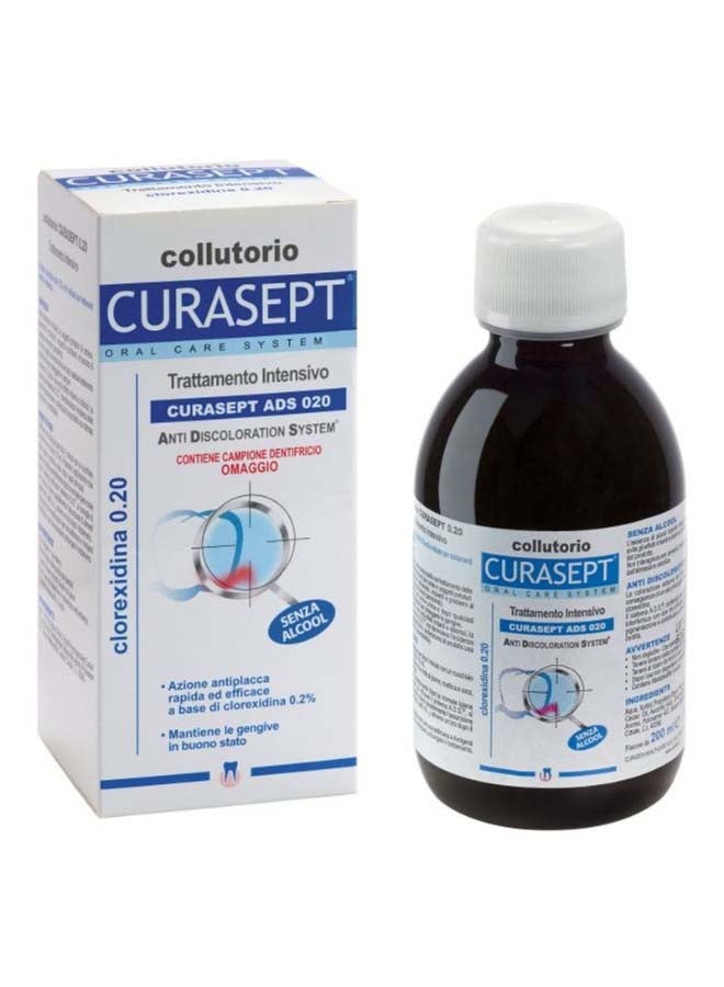 Curasept Collutorio ADS 220 Oral Care System Mouth Wash 200ml - Image 1