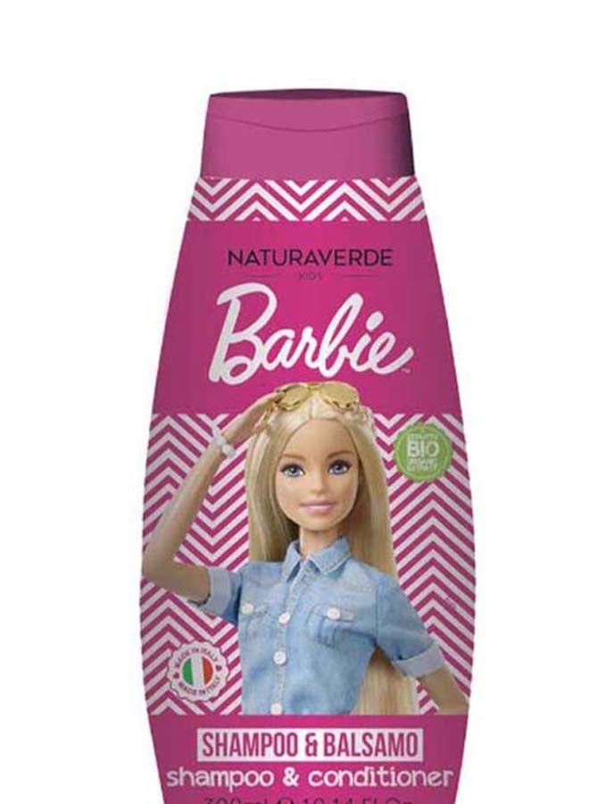 NATURAVERDE - Barbie Shampoo & Conditioner 300ml - Image 1