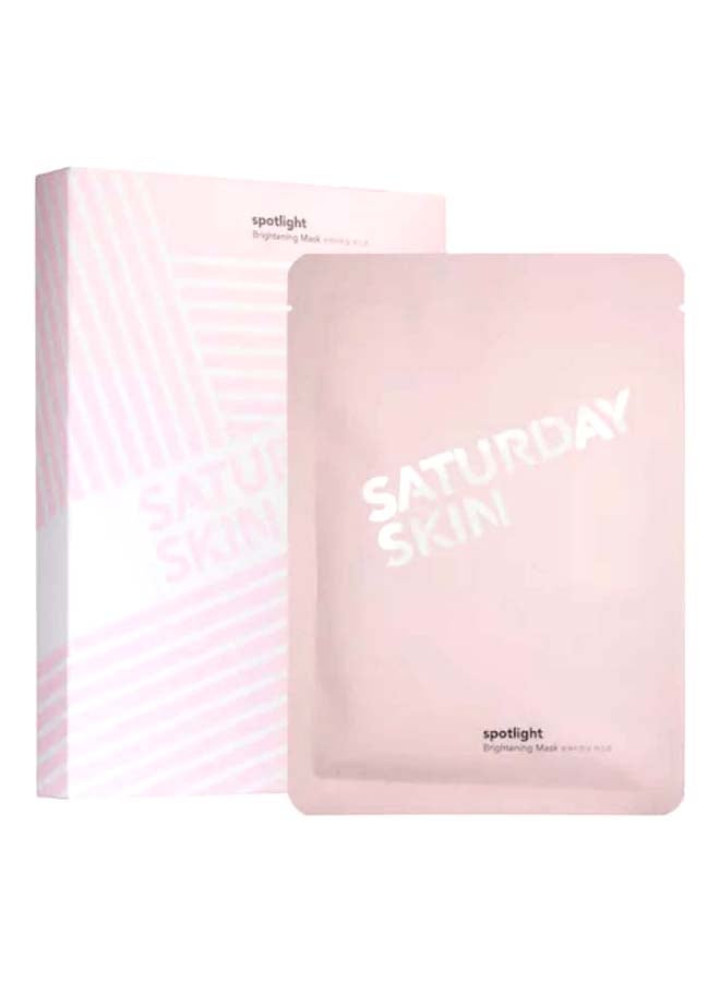 saturday skin 5-Sheet Spotlight Brightening Mask  - Image 2