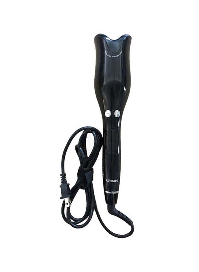 Multifunctional Automatic Spiral Rotating Hair Curling Roller Black - Image 1
