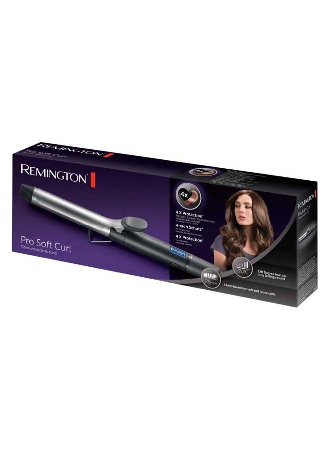 ريمنغتون جهاز تجعيد الشعر برو سوفت أسود/فضي - Image 3