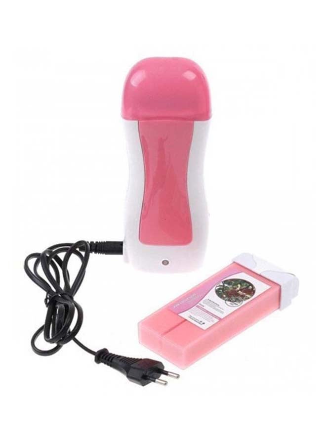 Generic 2-In-1 Hair Removal Device With Wax White/Pink  - Image 1