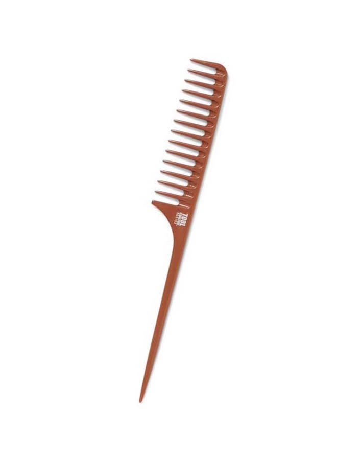 Tool Structure Bone Super Rattail Comb Brown - Image 2