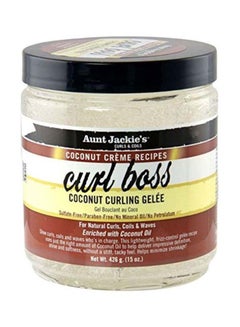 Curl Boss Coconut Curling Gel