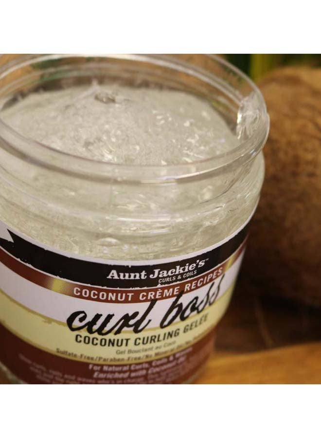 Aunt Jackie's Curl Boss Coconut Curling Gel  - Image 4