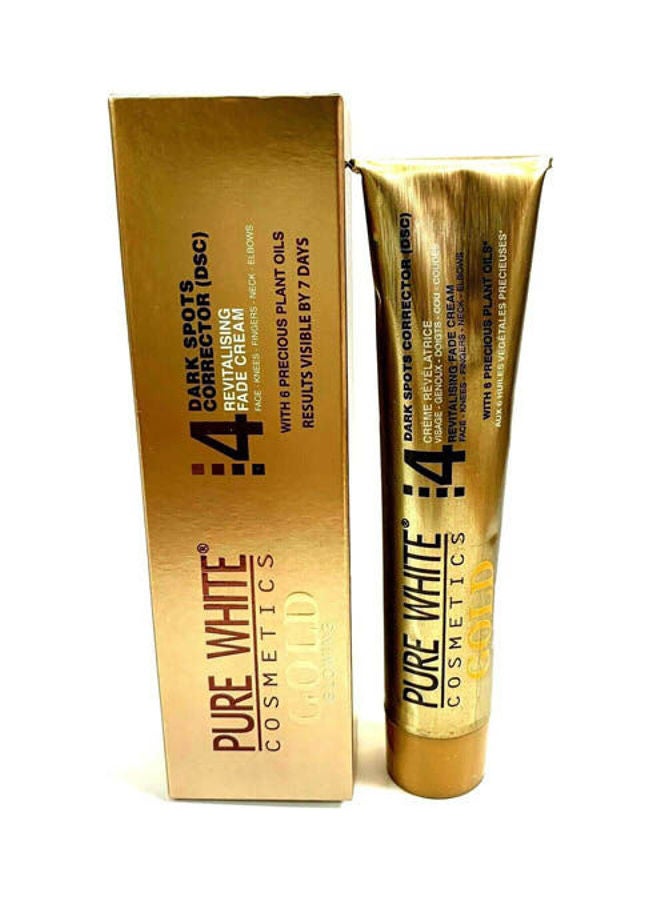 Pure White Cosmetics - Cream 4 Dark Spots Corrector Gold - Image 1