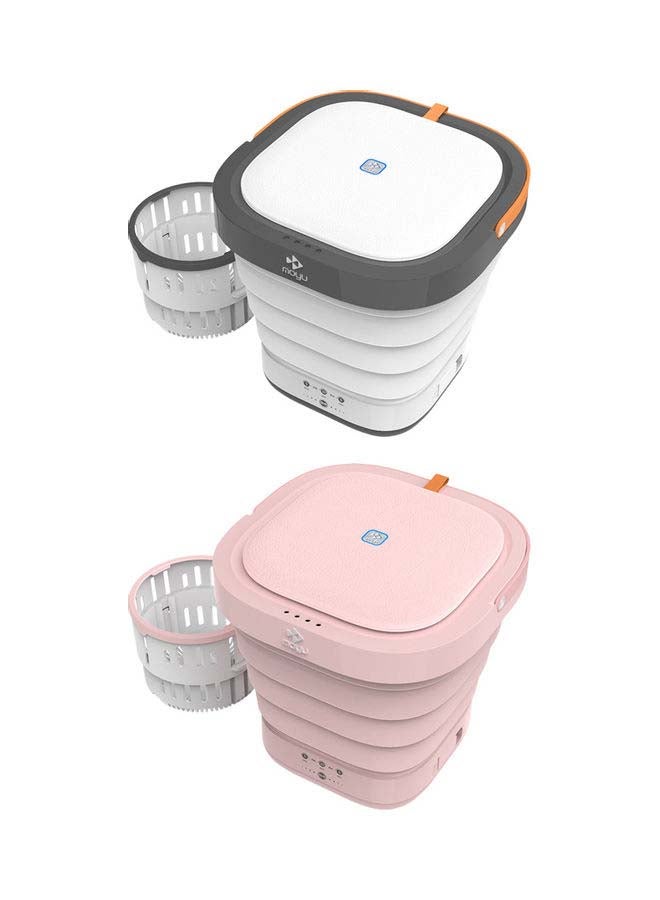 MoYu - Moyu Portable Mini Washing Machine with UV Light 40 W XPB08-F2S White - Image 1