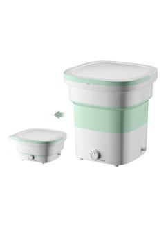 Inder Portable Ultrasonic Two-way Rotation High-Frequency Easy Carry Clothes Washing Machine KPB18-8 Green/White  - Image 1