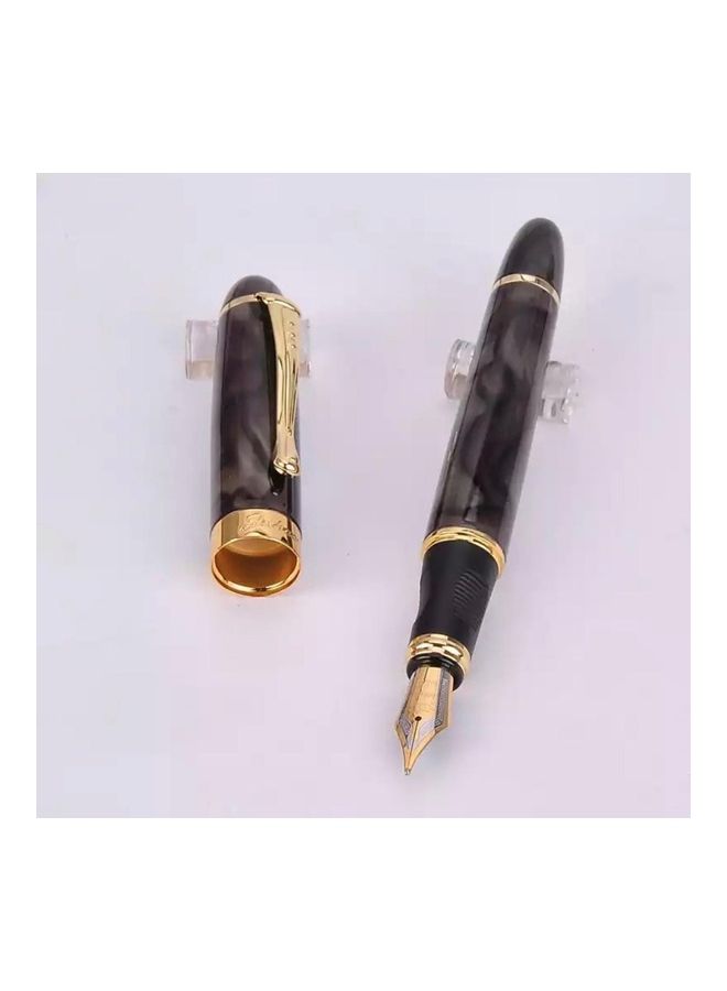 JINGHAO Classic Fountain Pen with Elegant Design Black  - Image 1