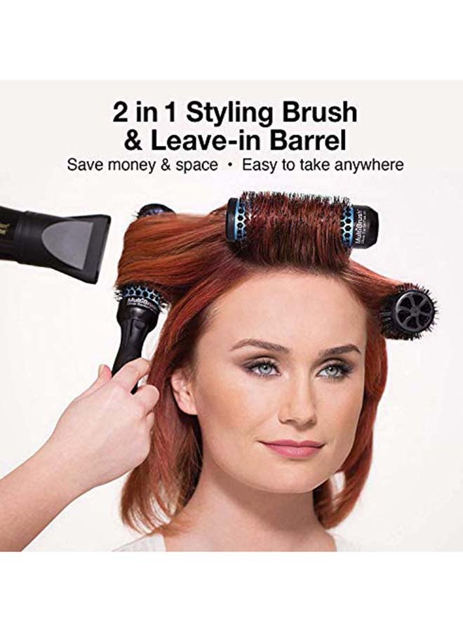 Olivia Garden Pack Of 3 Pieces MultiBrush Detachable Thermal Styling Hair Brush Multicolour - Image 4