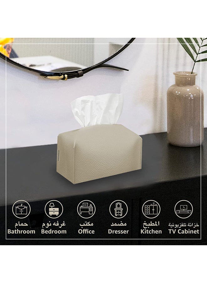 لي آرت حامل غطاء علبة المناديل الورقية جملي 23.5 x 12 x 11سم - Image 5