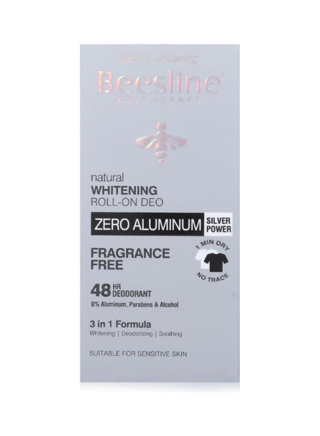 Whitening Roll On Zero Aluminum Deodorant 70ml