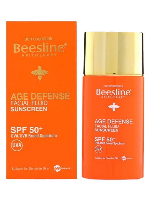 SPF 50 Age Defense Facial Fluid Sunscreen 8975418 40ml