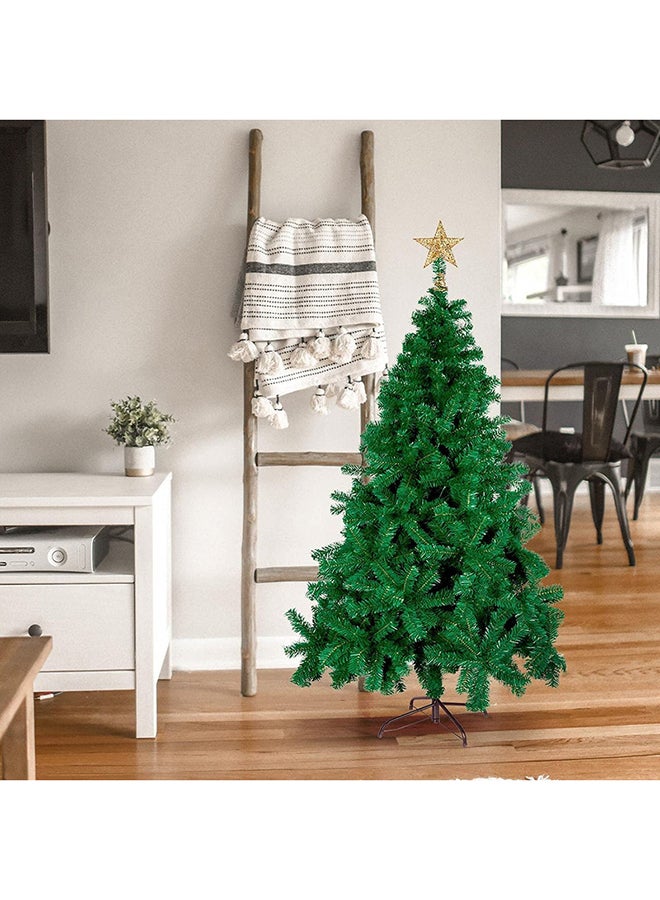 AIWANTO Tall Christmas Tree With 400 Tips And Stand Green 150cm - Image 4