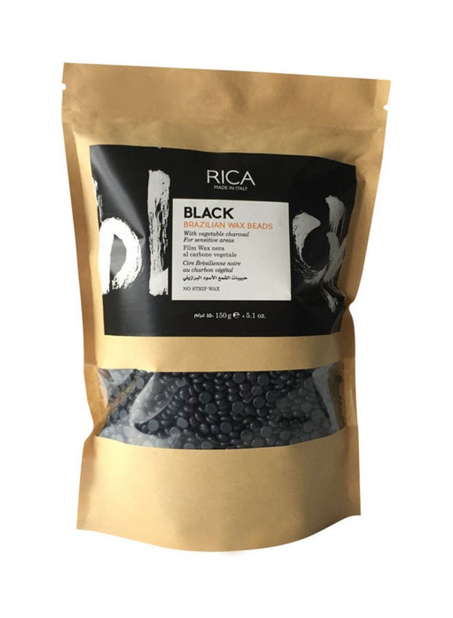 RICA COSMETICS - Black Brazilian Hard Beads Wax 150grams - Image 1