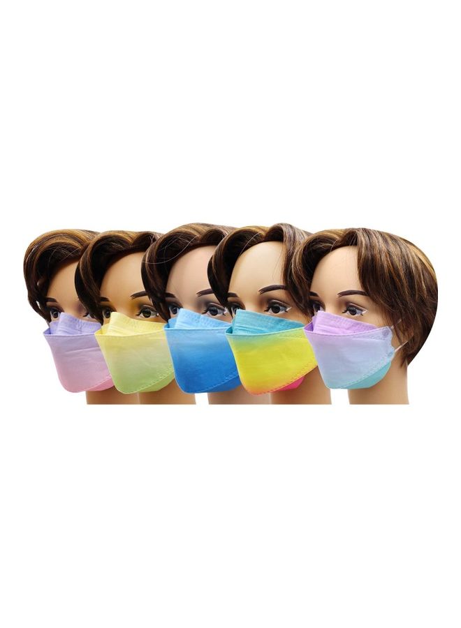 MedOne - 50-Piece N95 Face Mask For Adults Mix Gradient Colors Pack - Image 1