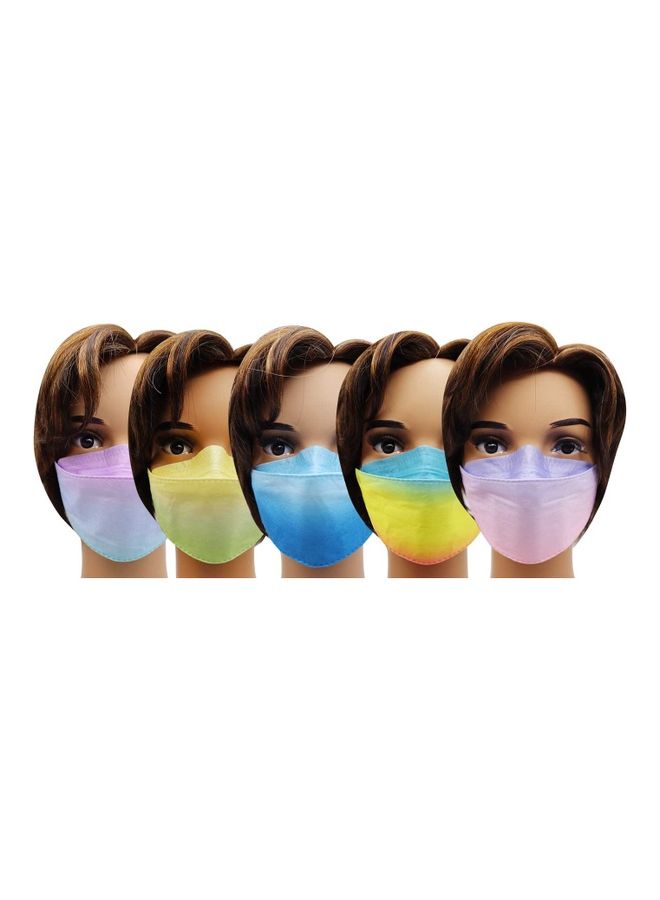 MedOne - 50-Piece N95 Face Mask For Adults Mix Gradient Colors Pack - Image 1