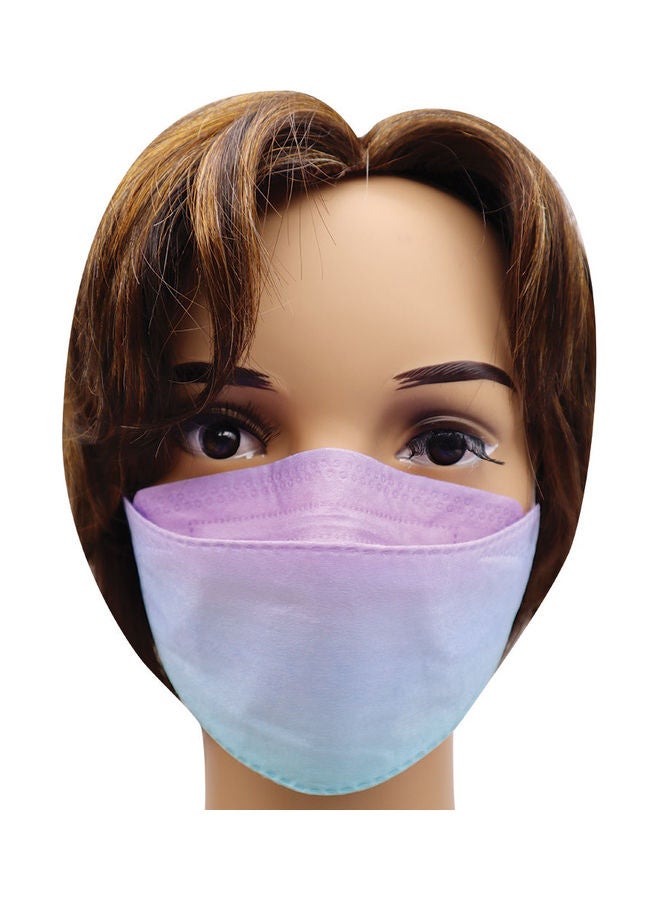 MedOne - 50-Piece N95 Face Mask For Adults Mix Gradient Colors Pack - Image 1