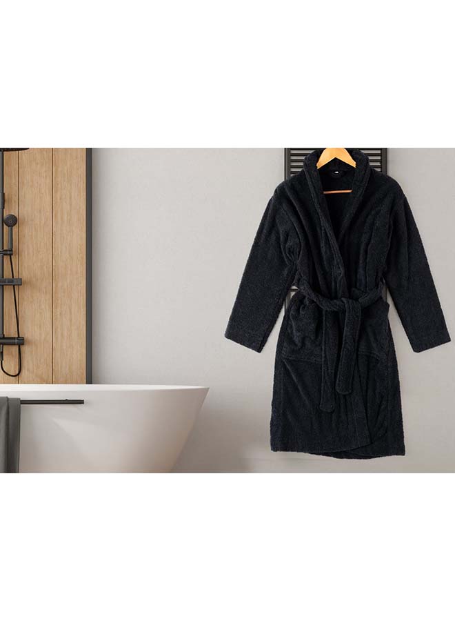 Jacquarddina Bathrobe Black XLcm 