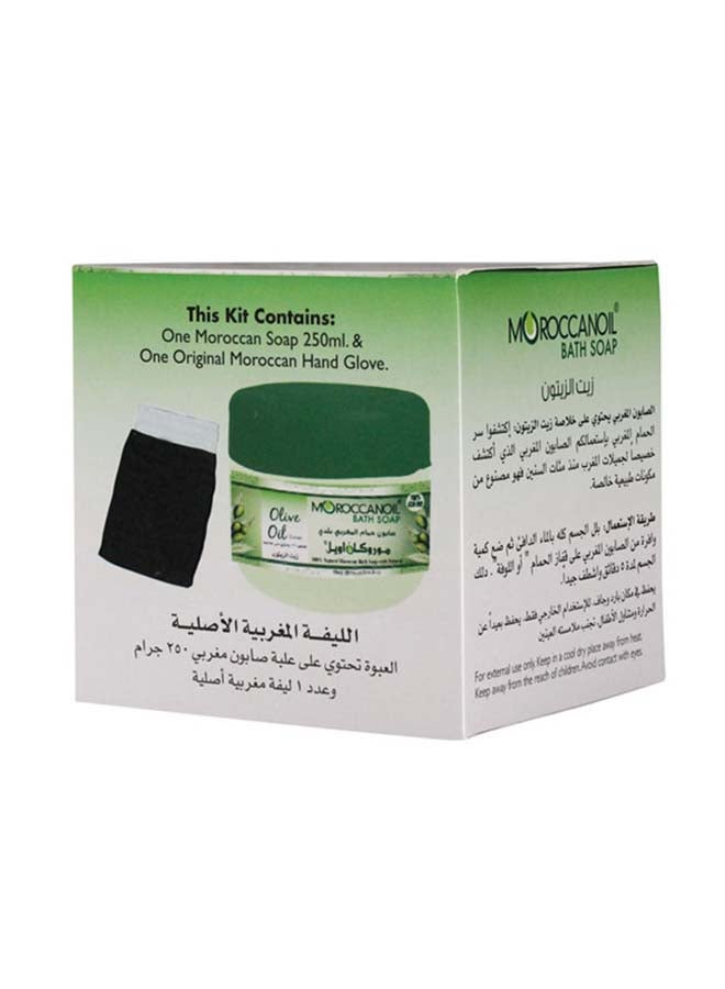 Moroccan Oil Bath Soap With Olive Oil 250ml  - Image 3