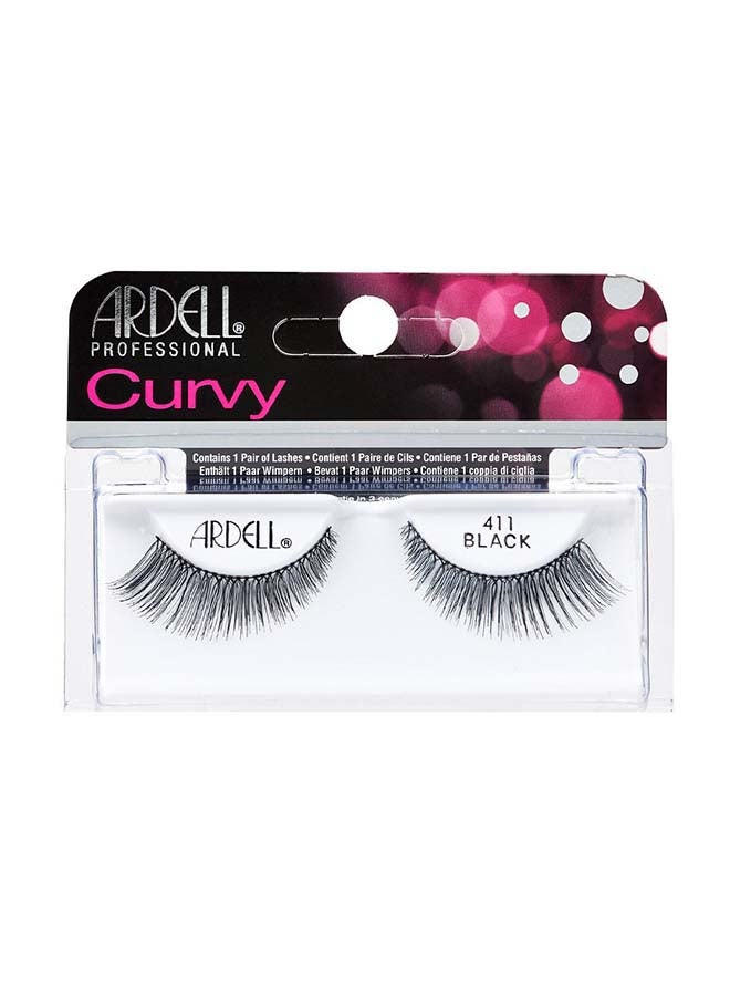 أرديل رموش صناعية منحنية 411